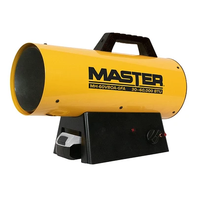 Master 60,000 BTU Battery LP Forced Air Heater