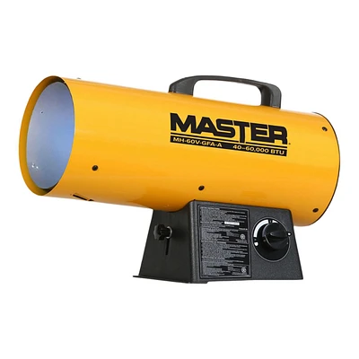 Master 60,000 BTU LP Forced Air Heater