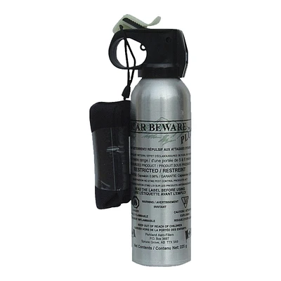 Bear Beware Plus Bear Spray 225g with Holster