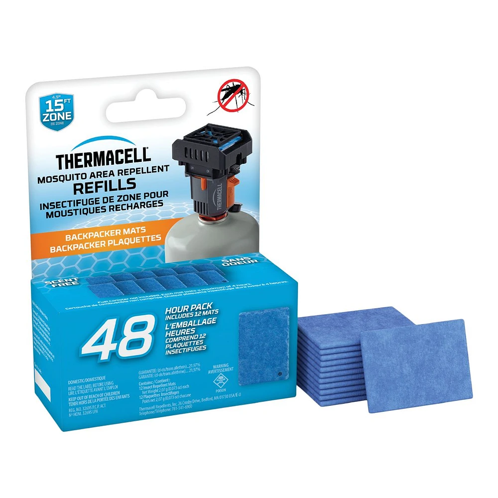 Thermacell Backpacker Mat Only Refill - 48 Hours