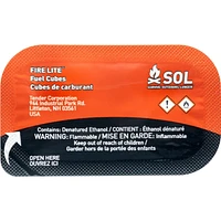 SOL Fire Lite Fuel Cubes