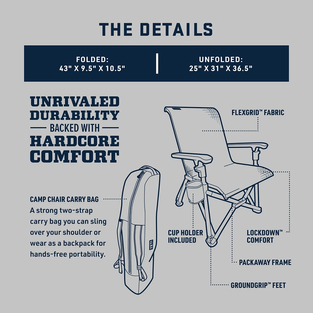 Yeti Trailhead Camp Chair