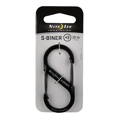 Nite Ize Stainless Steel Size #3 S-Biner