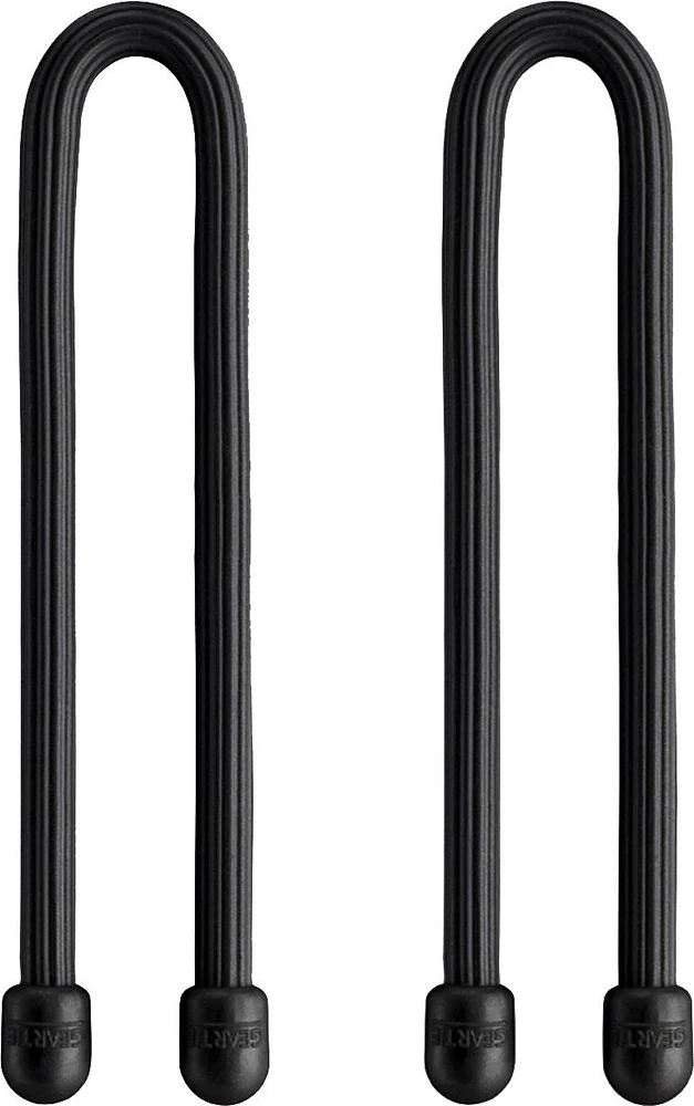 Nite Ize Gear Tie 6" - Black 2 Pack