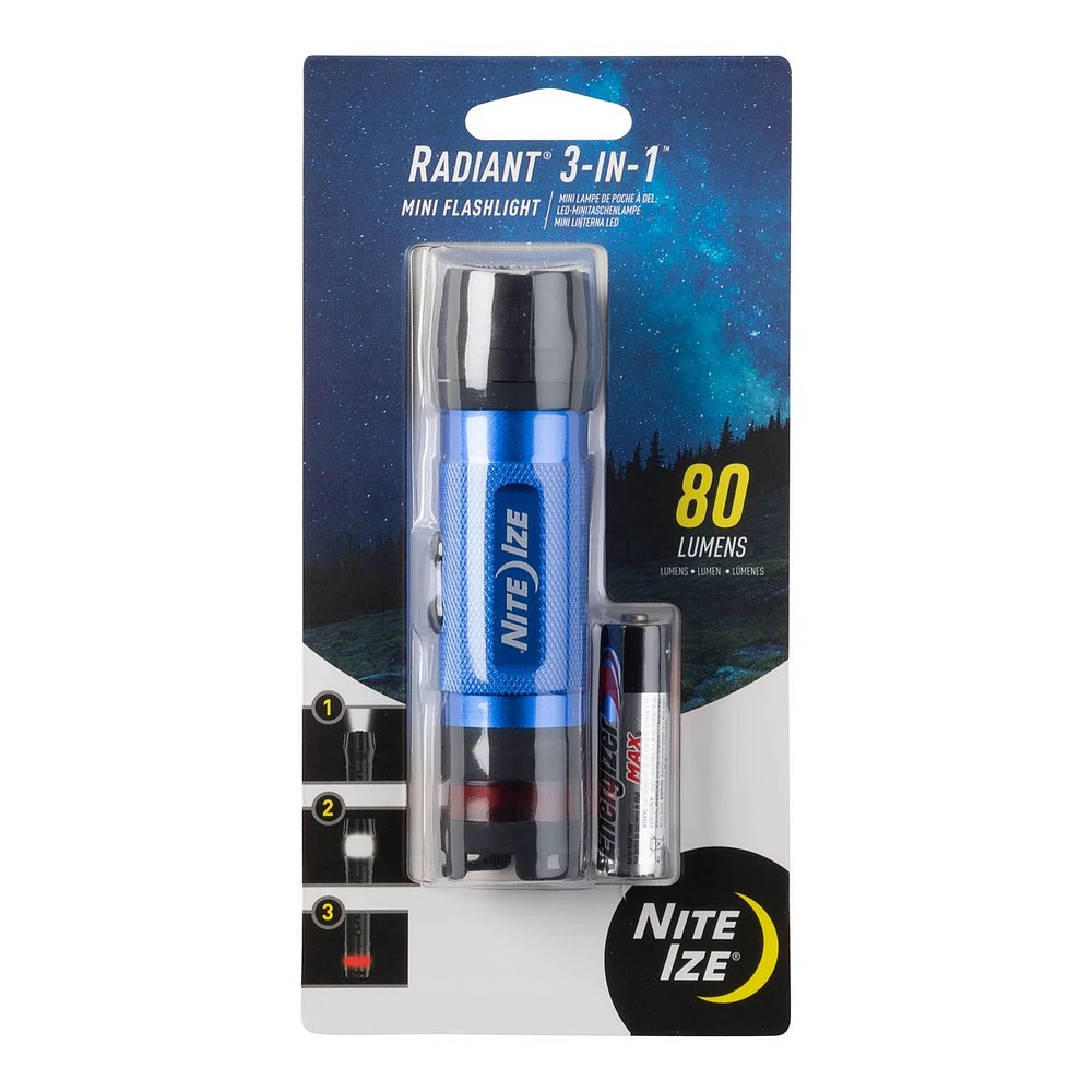 Nite Ize Radiant 3-in-1 Mini Flashlight