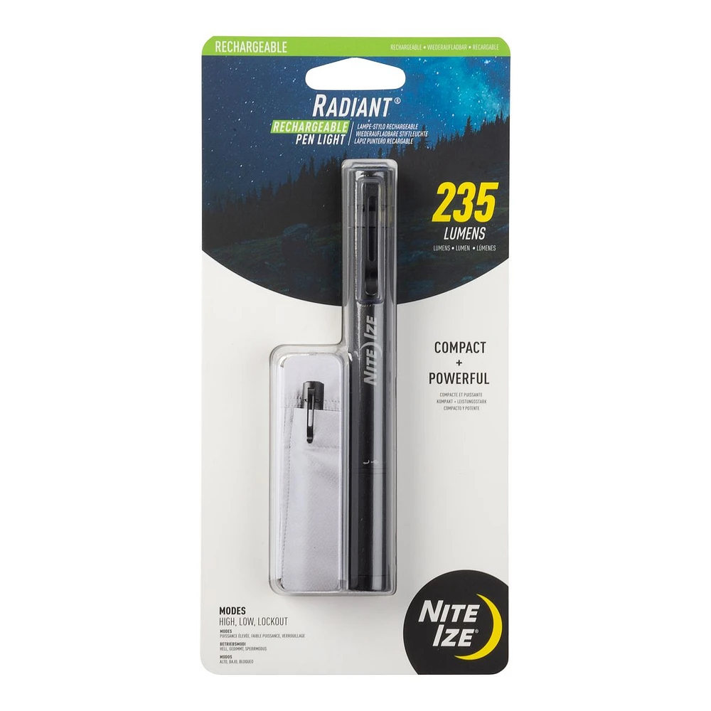 Nite Ize Radiant Rechargeable Pen Light