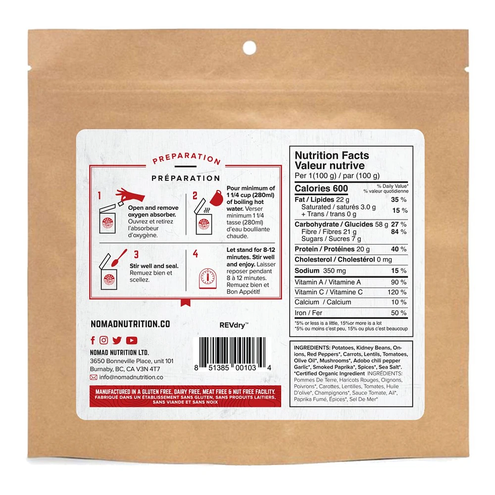 Nomad Nutrition Dehydrated Hungarian Goulash