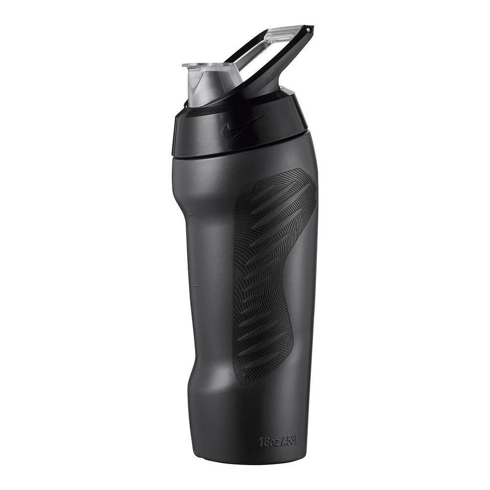 Nike Hyperfuel 2.0 18 oz Water Bottle, Spout Lid, Plastic, Leak Proof