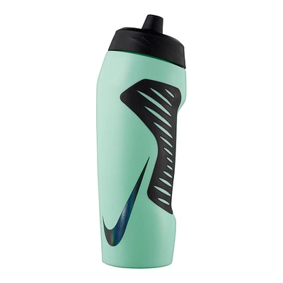 Nike Hyperfuel 24 oz Water Bottle, Squeeze Top, Plastic, Leak Proof