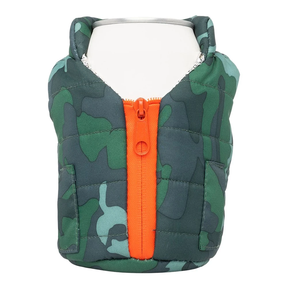 Puffin Vest Drinkwear Koozie