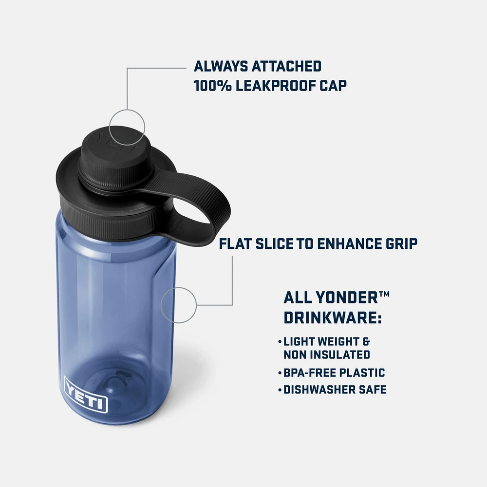 YETI Yonder™ 0.6L Water Bottle With Tether Cap