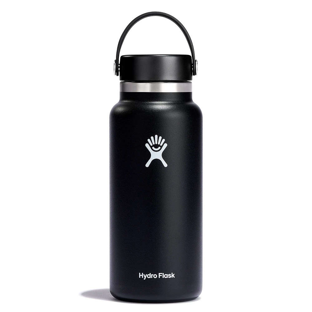 Hydro Flask Wide Mouth 32 oz Insulated Stainless Steel Water Bottle with Screw Cap