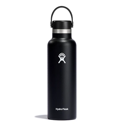 Hydro Flask Standard Mouth 21 oz Insulated Stainless Steel Water Bottle with Flex Cap