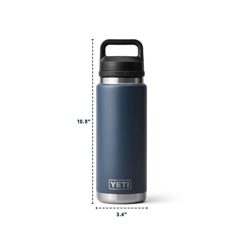 YETI Rambler Chug Bottle 26 oz Water Bottle, Spout Lid