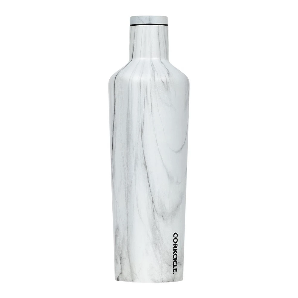 Corkcicle Canteen 25 oz Water Bottle, Screw Cap, Insulated Stainless Steel