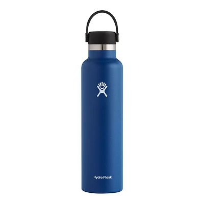 Hydro Flask Standard Mouth 24 oz Insulated Stainless Steel Water Bottle with Flex Cap