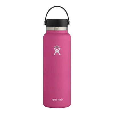 Hydro Flask Wide Mouth 40 oz Insulated Stainless Steel Water Bottle with Screw Cap