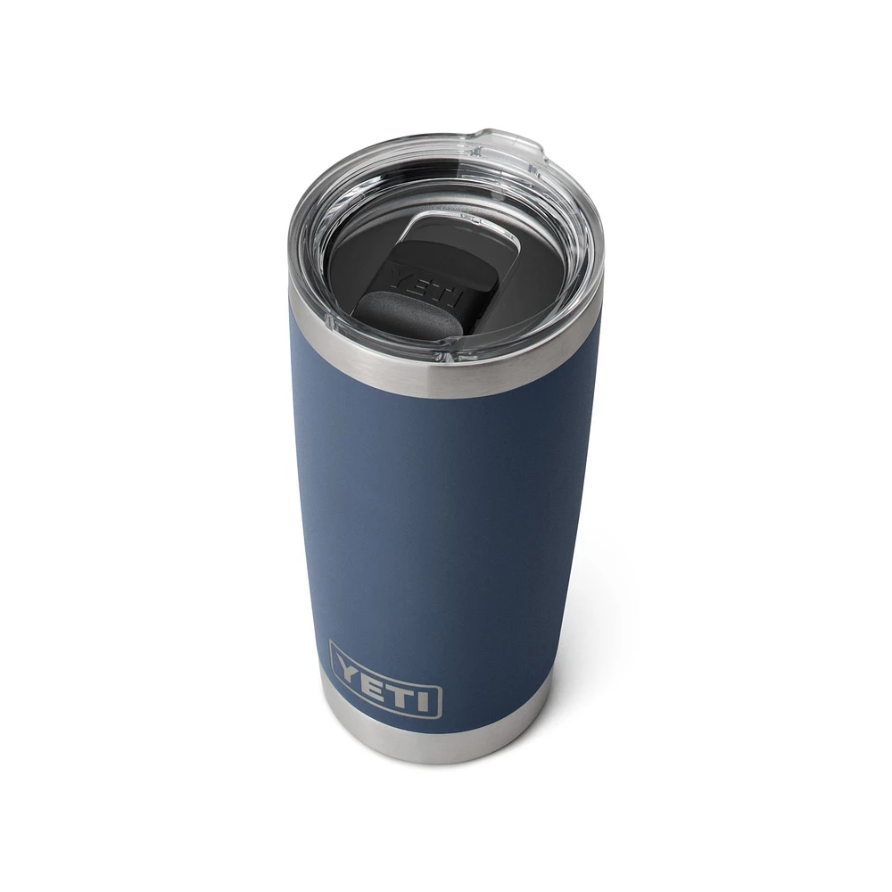 YETI Rambler Edmonton Oilers 20 oz Tumbler, Screw Cap, Insulated Stainless Steel