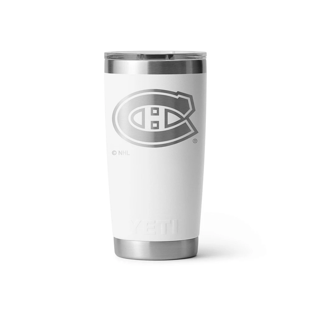 YETI Rambler® 20 oz Tumbler with MagSlider™ Lid - Montreal Canadiens