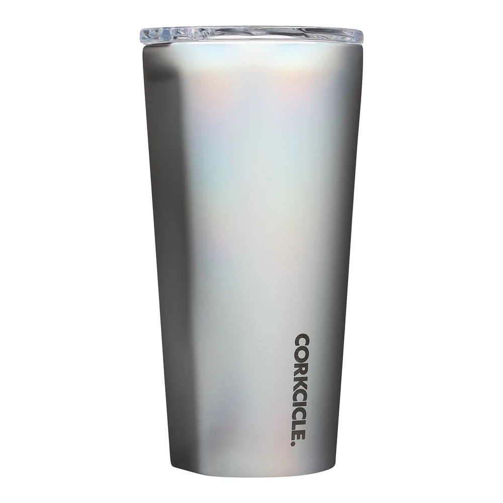 Corkcicle 16 oz Tumbler, Sliding Lid, Insulated Stainless Steel