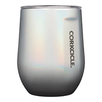 Corkcicle Stemless 12 oz Wine Tumbler, Sliding Lid, Insulated Stainless Steel