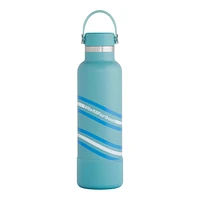 Hydro Flask Refill For Good 21 oz Insulated Stainless Steel Water Bottle with Screw Cap