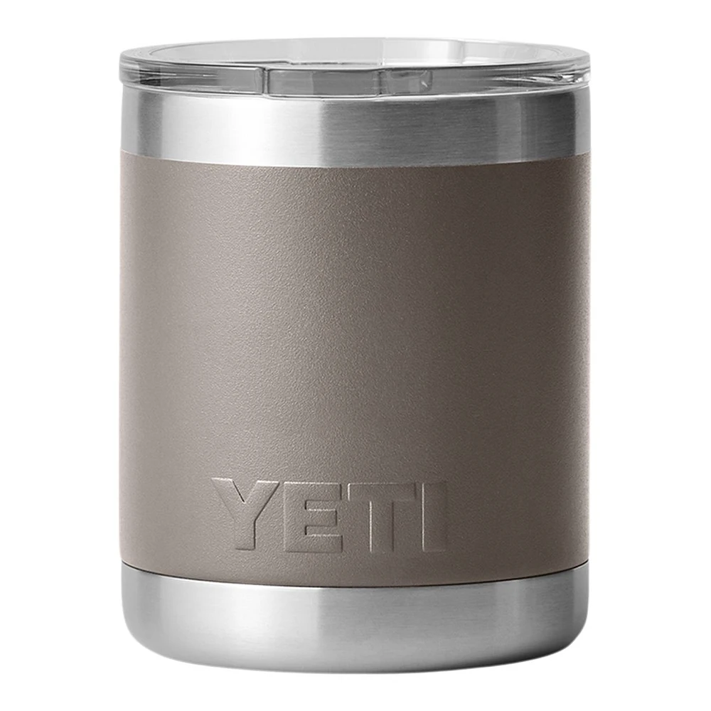 YETI Rambler Lowball 10 oz Tumbler, Sliding Lid, Insulated Stainless Steel