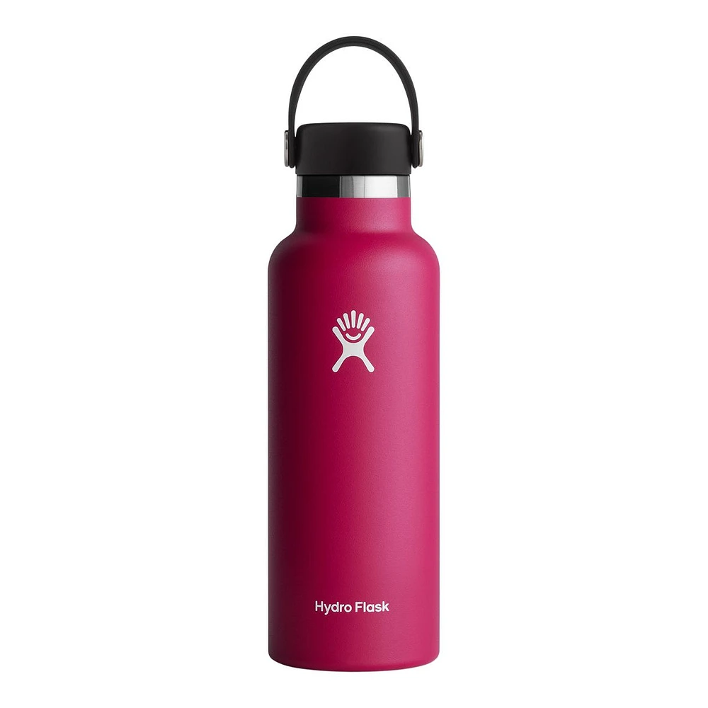 Hydro Flask Standard Mouth 18 oz Insulated Water Bottle with Screw Cap