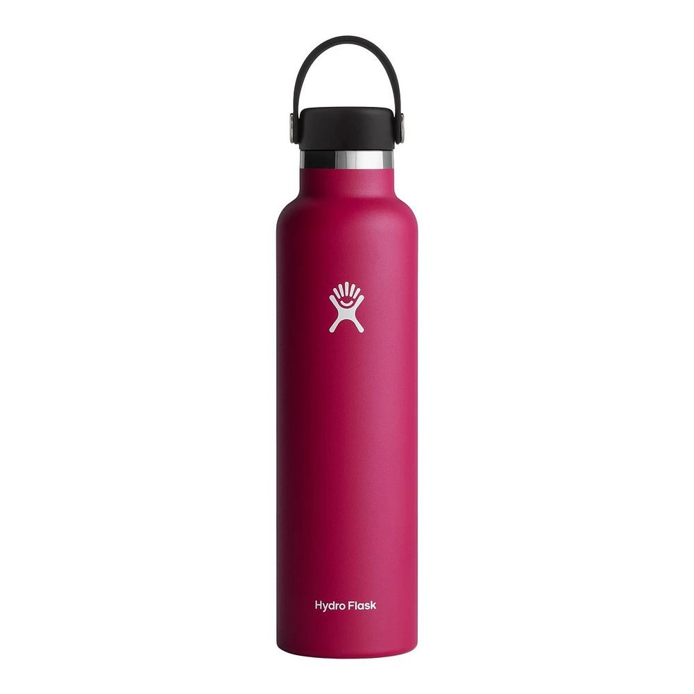 Hydro Flask Standard Mouth 24 oz Insulated Water Bottle with Flex Cap