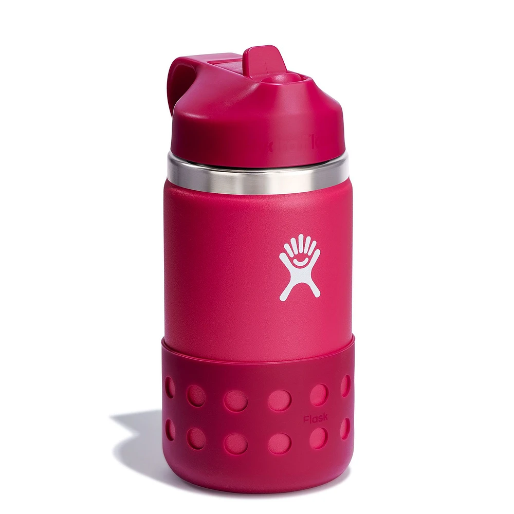 Hydro Flask Kids' Wide Mouth 12 oz Water Bottle