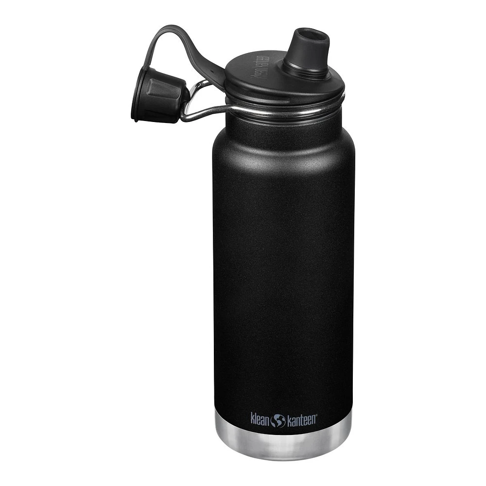 Klean Kanteen TK Wide 32 oz Water Bottle, Spout Lid, Insulated Stainless Steel, Chip Resistant