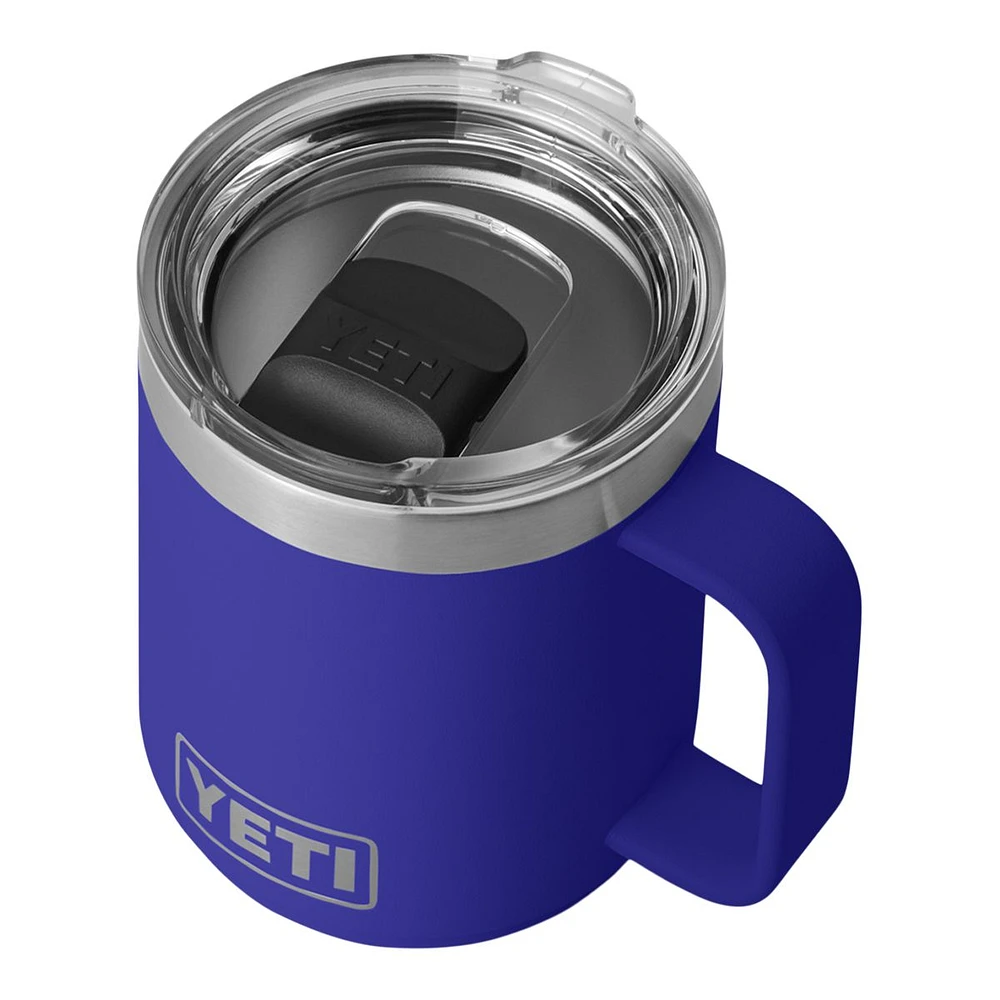 YETI Rambler 10 oz Mug, Sliding Lid, Insulated Stainless Steel, Dishwasher Safe