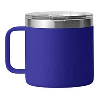 YETI Rambler 14 oz Mug, Sliding Lid, Insulated Stainless Steel, Dishwasher Safe