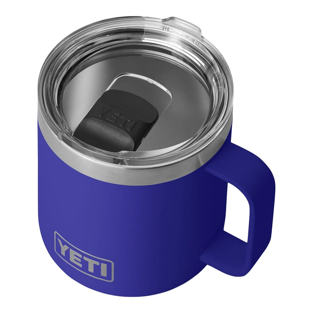 YETI Rambler 14 oz Mug, Sliding Lid, Insulated Stainless Steel, Dishwasher Safe