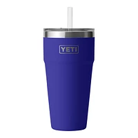 YETI Rambler 26 oz Tumbler, Straw Lid, Insulated Stainless Steel, Dishwasher Safe