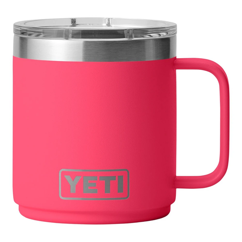 YETI Rambler 10 oz Mug, Sliding Lid, Insulated Stainless Steel, Dishwasher Safe