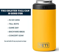 YETI Rambler Tall Can 16 oz Sleeve/Koozie, Screw Cap