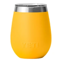 YETI Rambler 10 oz Wine Tumbler, Sliding Lid, Insulated Stainless Steel