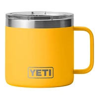 YETI Rambler 14 oz Mug, Sliding Lid, Insulated Stainless Steel, Dishwasher Safe