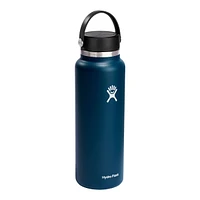 Hydro Flask Wide Mouth 40 oz Insulated Stainless Steel Water Bottle with Screw Cap