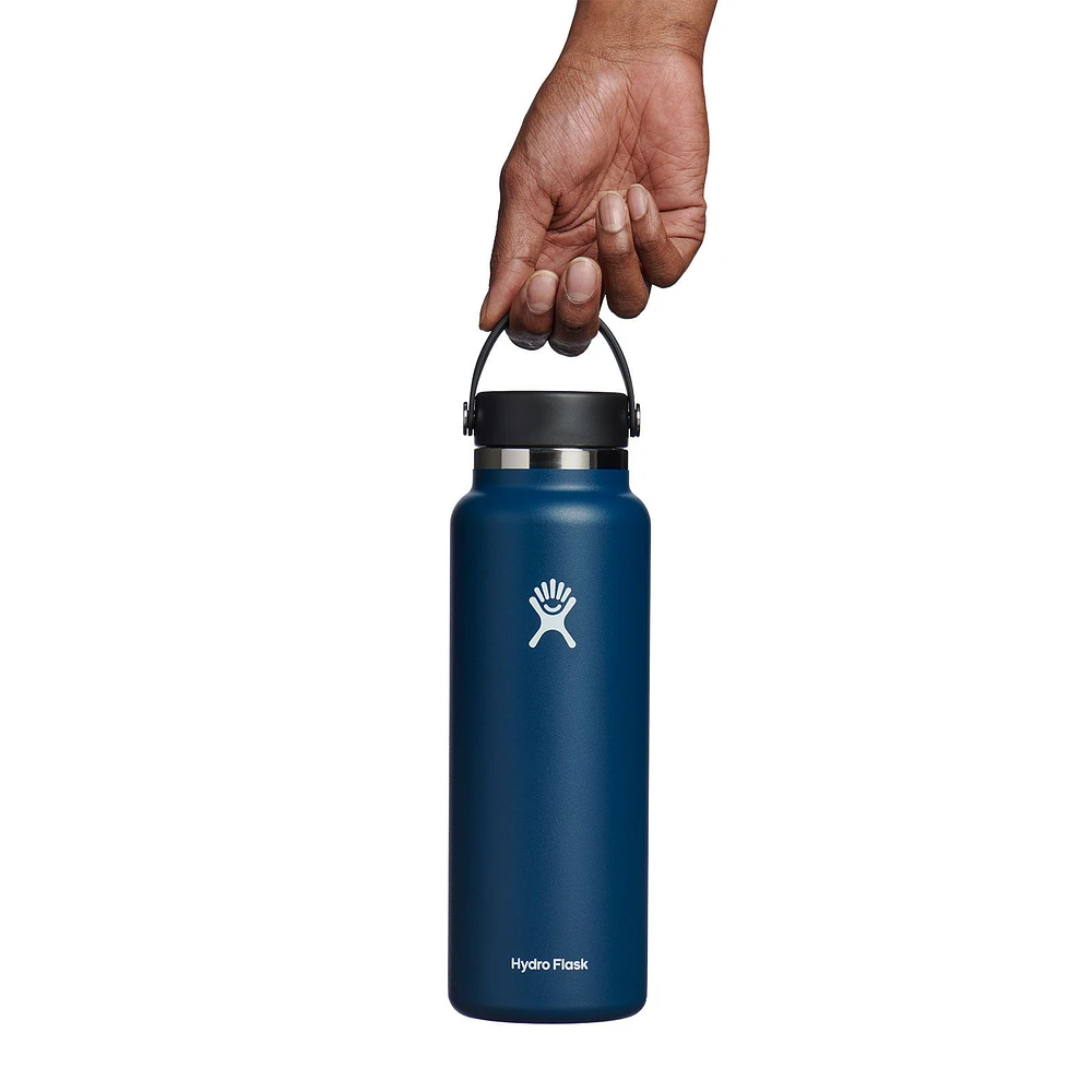 Hydro Flask Wide Mouth 40 oz Insulated Stainless Steel Water Bottle with Screw Cap