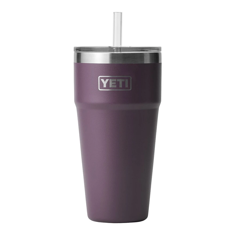 YETI Rambler® 26 oz Stackable Pint Cup with Straw Lid