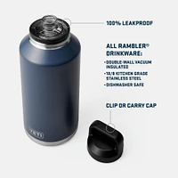 YETI Rambler 64 oz Water Bottle with Chug Cap