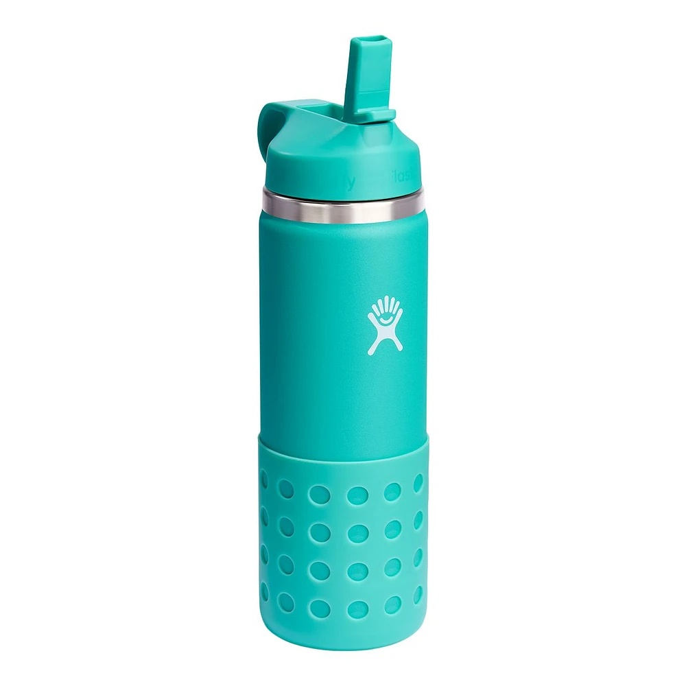 Hydro Flask Kid's 20 oz Wide Mouth Insulated Water Bottle