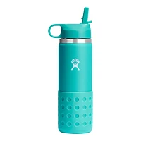 Hydro Flask Kid's 20 oz Wide Mouth Insulated Water Bottle