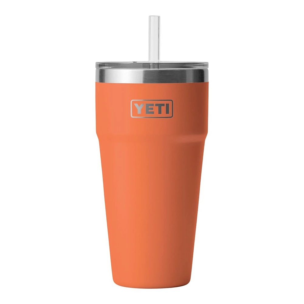 YETI Rambler® 26 oz Stackable Pint Cup with Straw Lid