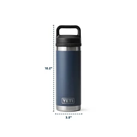 YETI Rambler Chug 18 oz Water Bottle with Cap