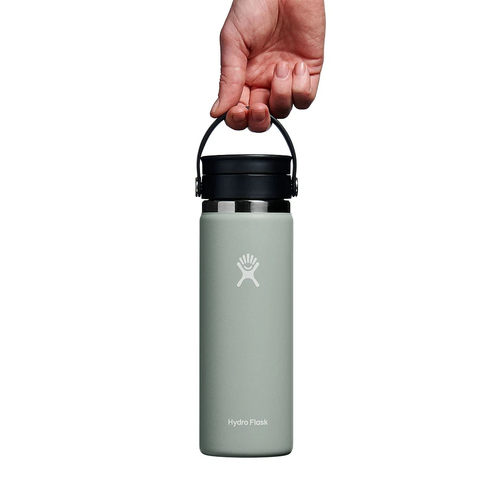 Hydro Flask Wide Mouth 20 oz Insulated Stainless Coffee Mug with Flex Sip™ Lid