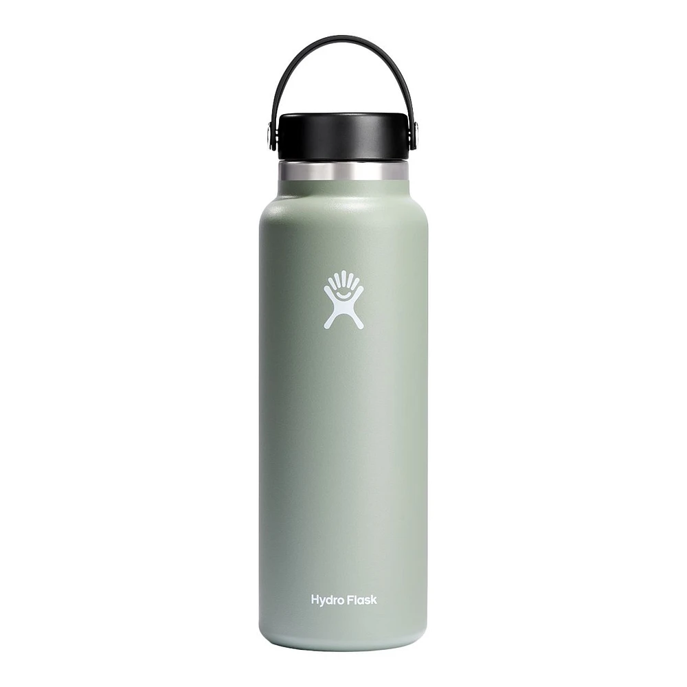 Hydro Flask Wide Mouth 40 oz Insulated Stainless Steel Water Bottle with Screw Cap