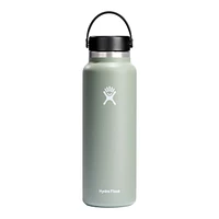 Hydro Flask Wide Mouth 40 oz Insulated Stainless Steel Water Bottle with Screw Cap